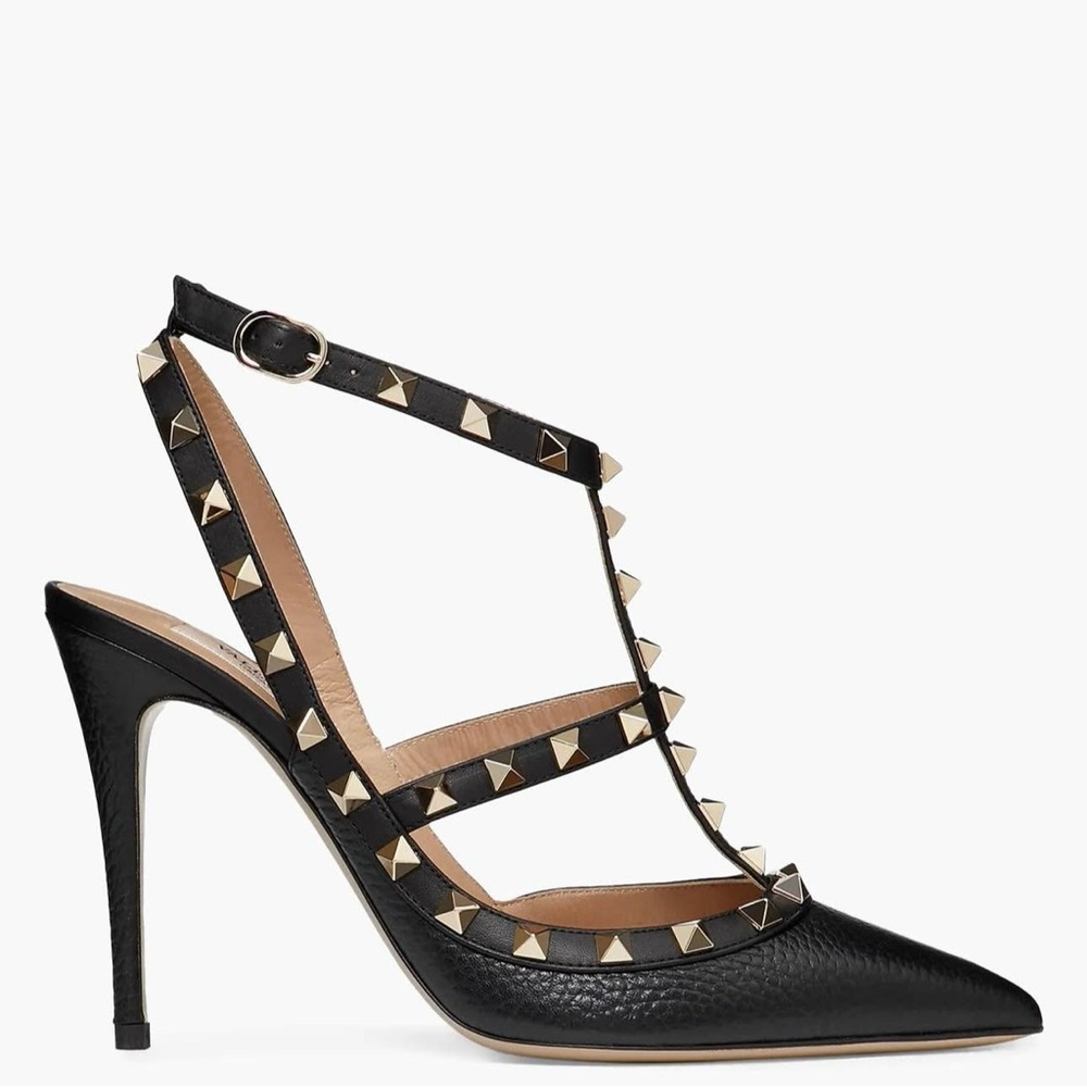 Valentino Garavani
Rockstud Leather Caged Pump size 38